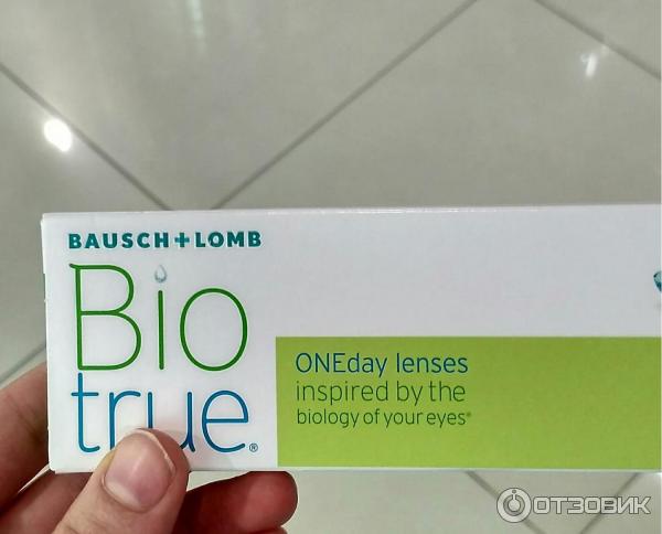 Однодневные контактные линзы Bausch&Lomb Biotrue ONEday фото