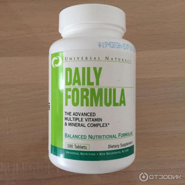 Daily formula витамины