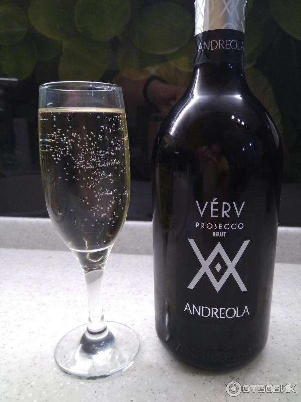 Вино игристое сухое Verv Prosecco Treviso Brut Andreola