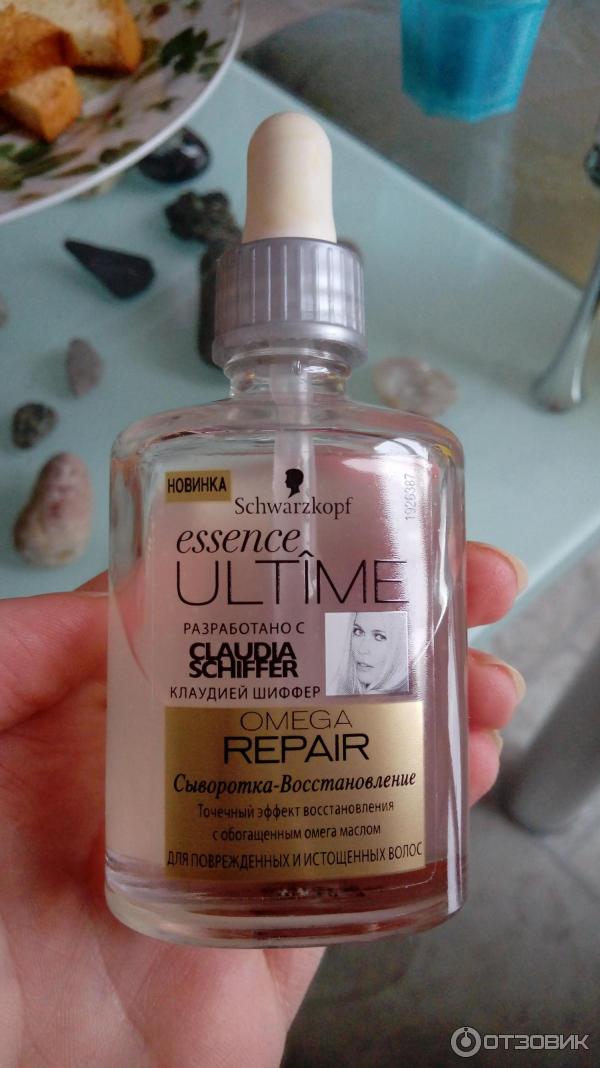 Сыворотка-восстановление Schwarzkopf Essence Ultime Serum Omega Repair для волос фото