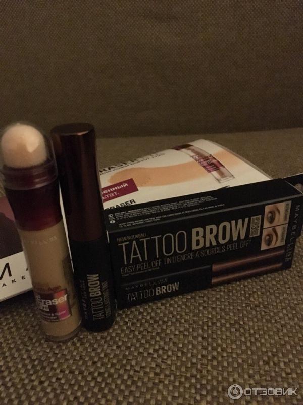 Тинт для бровей Maybelline tattoo brow фото