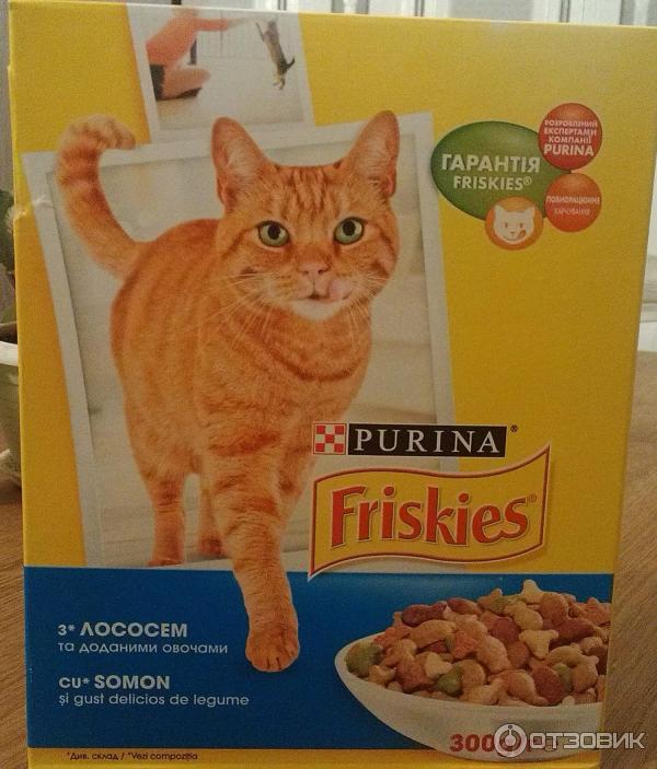 Сухой корм для кошек Purina Friskies фото