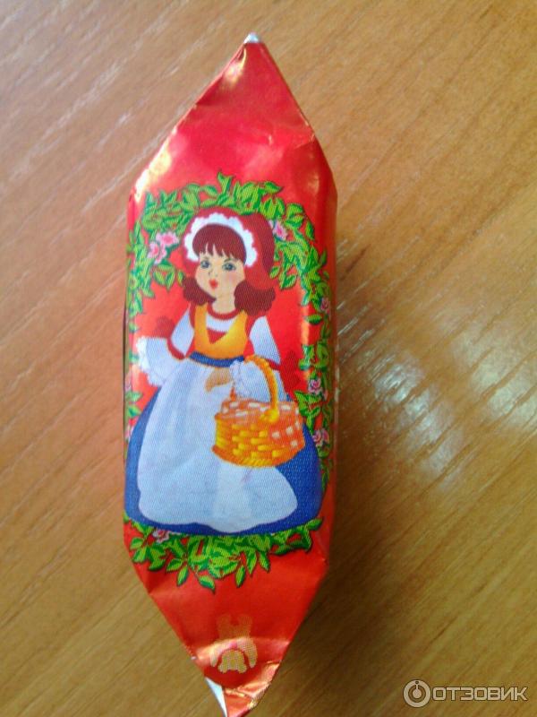 Как выглядит конфета красная шапочка