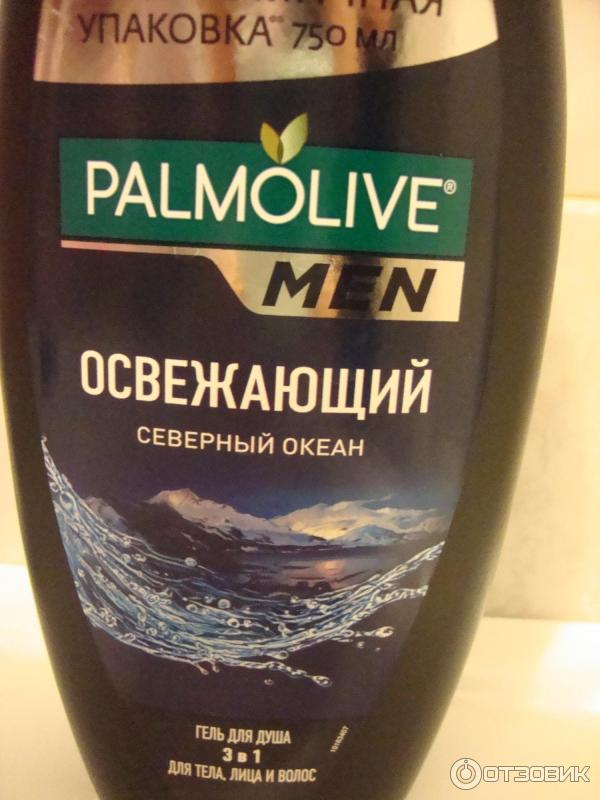 Гель для душа Palmolive Men 3 в 1 Северный океан освежающий фото