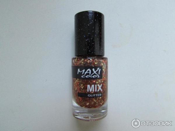 Лак для ногтей Maxi Color Glitter Mix фото