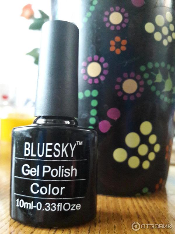 Гель-лак для ногтей Bluesky Gel Polish Color фото