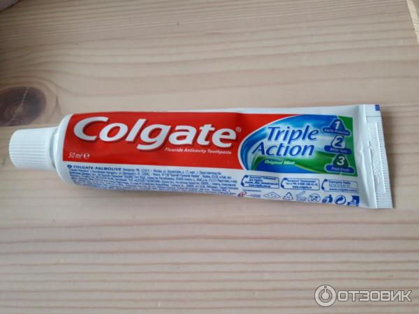 Зубная паста Colgate Triple Action фото