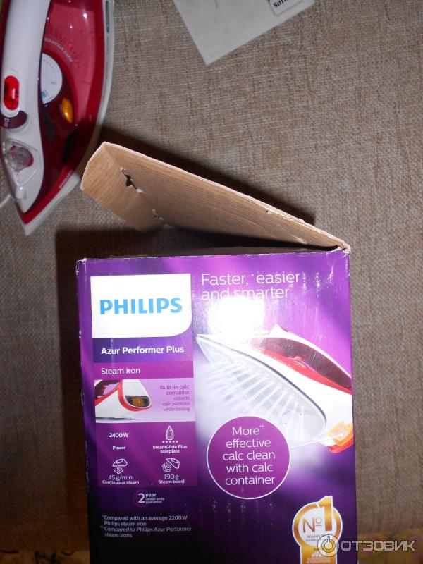 Утюг Philips Azur Performer Plus GC4516/40 фото