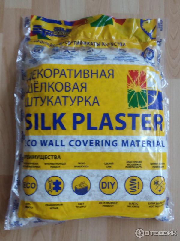 Декоративная шелковая штукатурка Silk Plaster