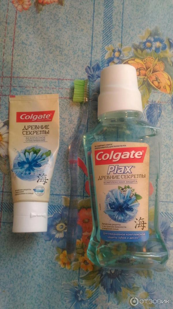 Зубная щетка Colgate Древние секреты Безопасное отбеливание фото