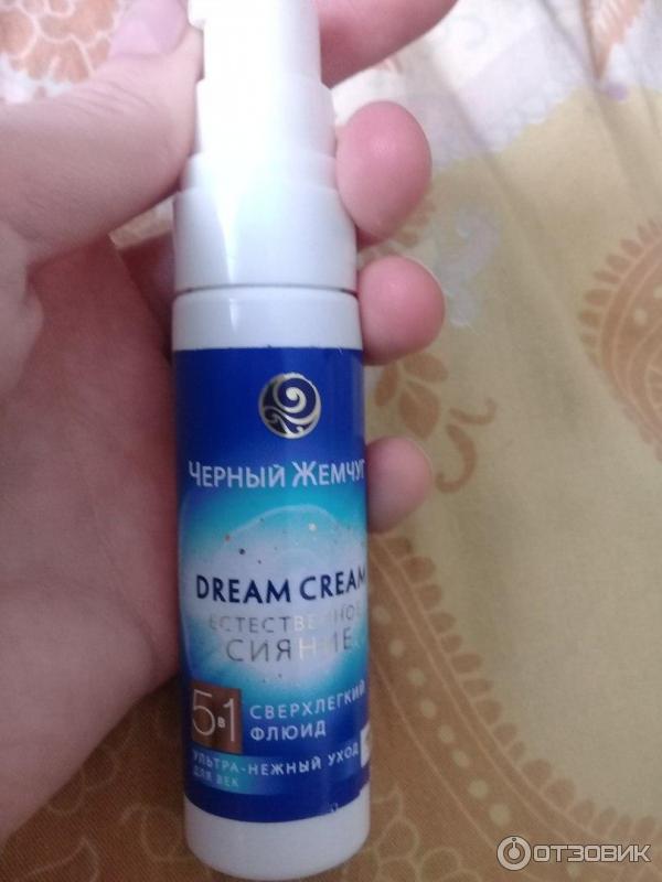 Ультра-нежный уход для век Черный Жемчуг Dream Cream Естественное сияние фото