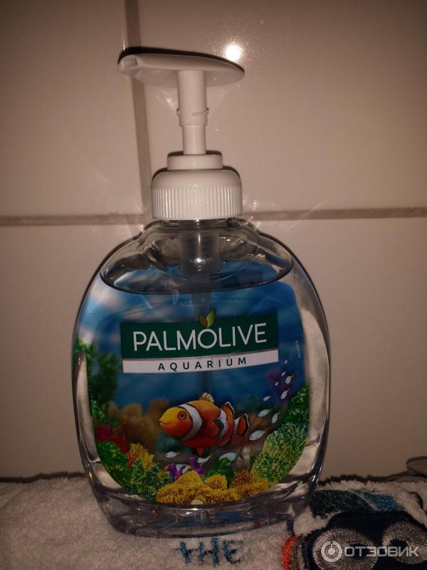 Palmolive aquarium. Жидкое мыло Палмолив.