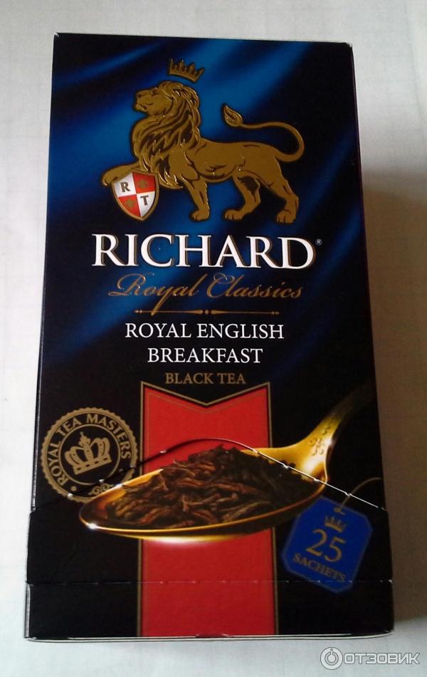 Чай черный Richard Royal English Breakfast фото