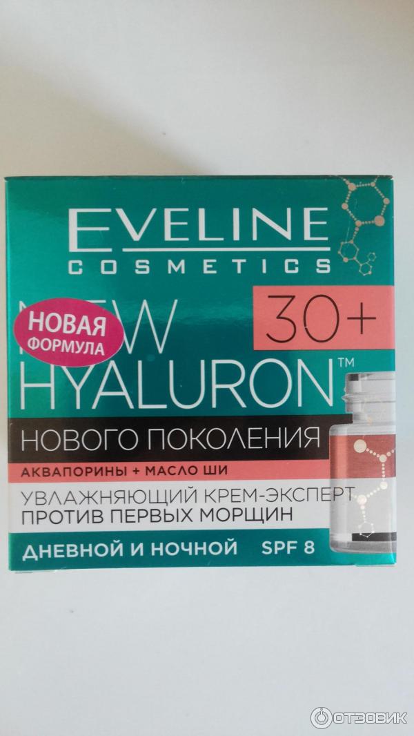 Крем для лица Eveline New Hyaluron нового поколения 30+ фото