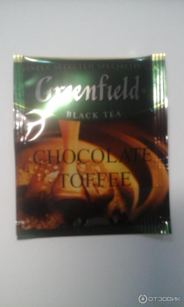 Чай Greenfield Chocolate Toffee в пакетиках фото