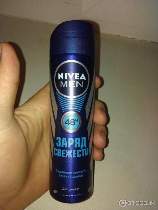 Дезодорант-антиперспирант спрей Nivea Men Заряд свежести фото