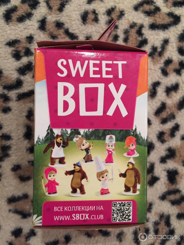 Мармелад с игрушкой Sweet Box Маша и Медведь фото