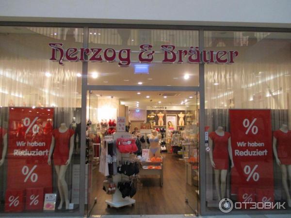 Магазин нижнего белья Herzog & Brauer в ТЦ Koenigsgalerie (Германия, Дуйсбург) фото