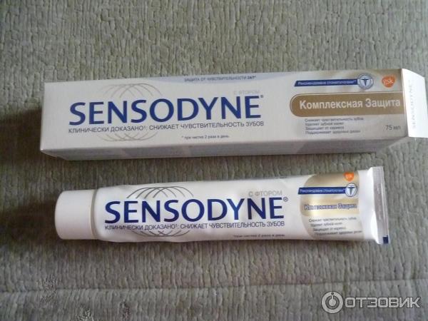 Зубная паста Sensodyne Комплексная защита фото