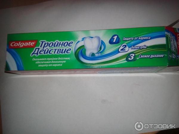 Зубная паста Colgate Тройное действие фото