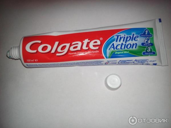 Зубная паста Colgate Тройное действие фото