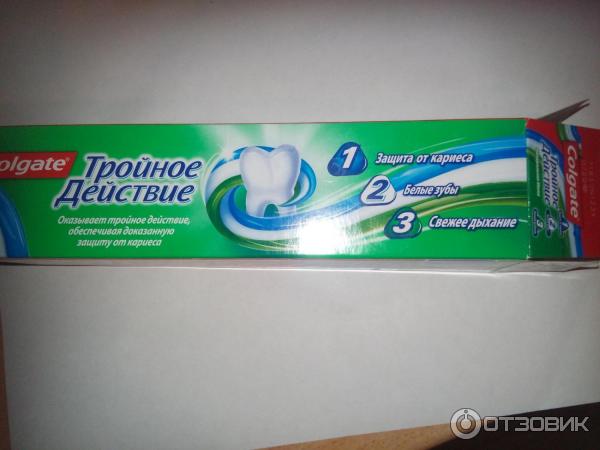 Зубная паста Colgate Тройное действие фото