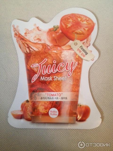 Тканевая маска для лица Holika Holika Juicy Mask Sheet Tomato фото