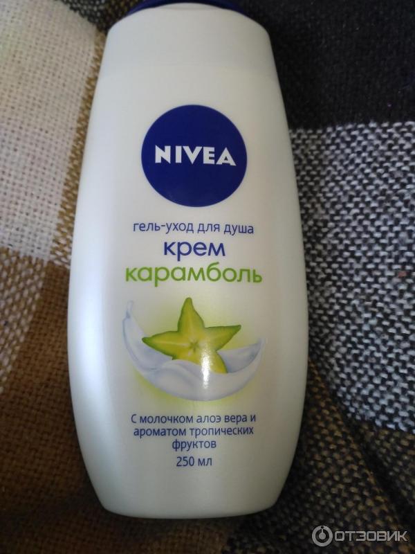 Гель-уход для душа Nivea Крем Карамболь фото