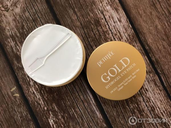 Гидрогелевые патчи Petitfee Gold Hydrogel Eye Patch фото