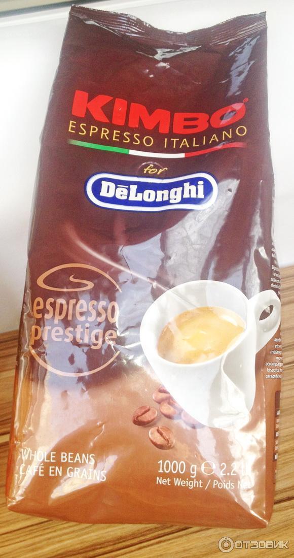 Кофе в зернах Kimbo espresso italiano for Delonghi фото