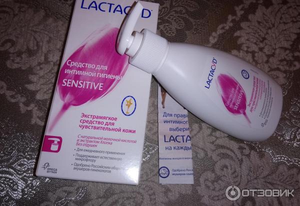 Гель для интимной гигиены Lactacyd Sensitive фото