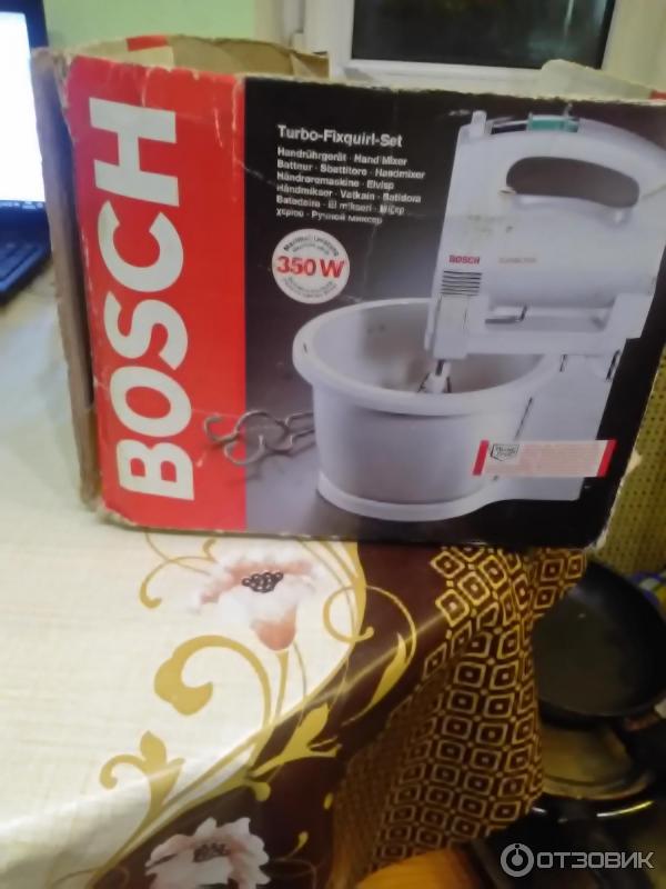 Bosch turbofixx миксер как разобрать Отзыв о Миксер Bosch TurboFixx 350W Отличный миксер
