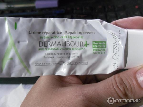 Заживляющий крем A-Derma Dermalibour+ фото