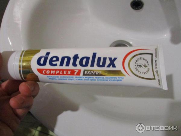 Зубная паста Dentalux Total Care Plus Complex 7 фото