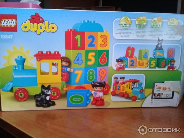 Конструктор Lego Duplo Поезд Считай и Играй фото