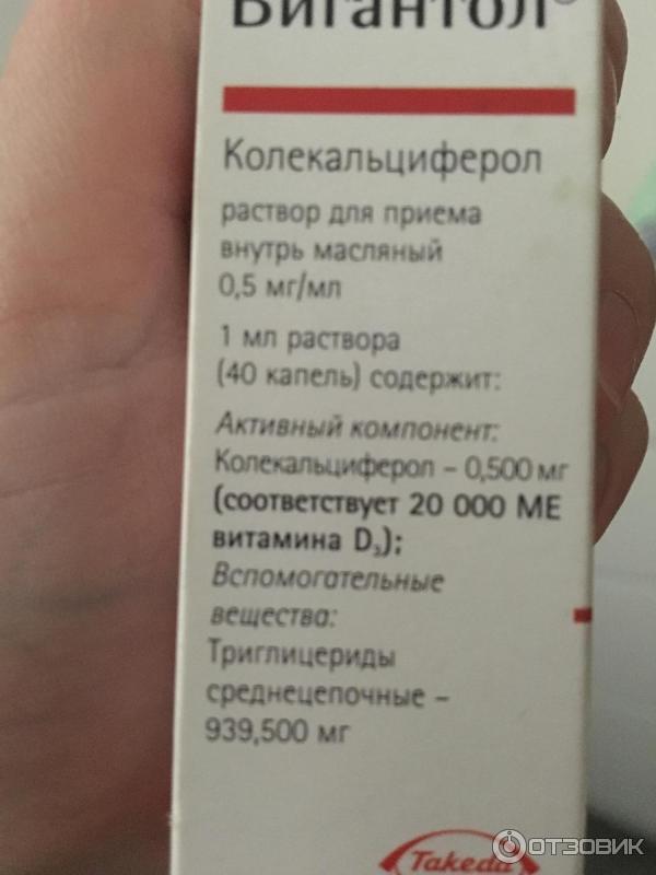 Вигантол Когда Появится В Продаже 2020