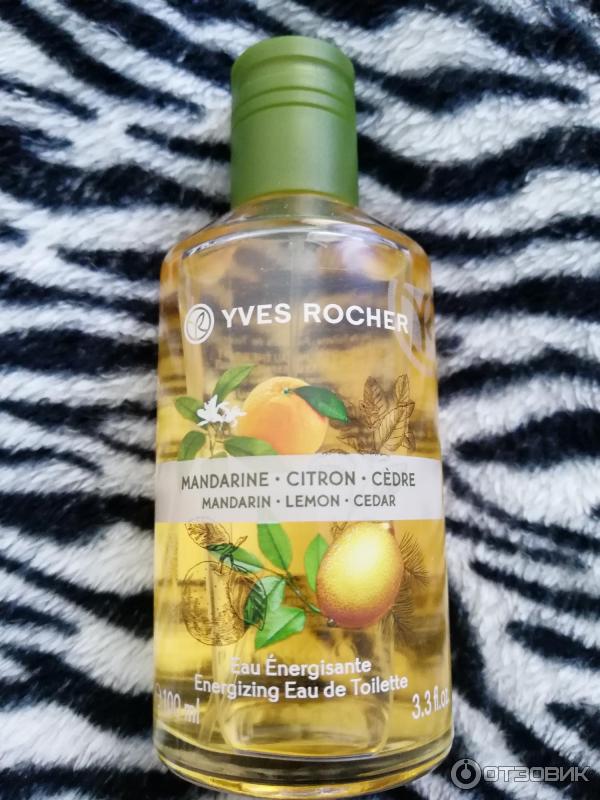 Туалетная вода Yves Rocher Mandarine, Citron, Cedre фото