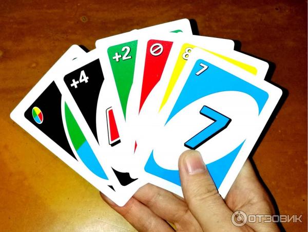 Настольная карточная игра UNO фото