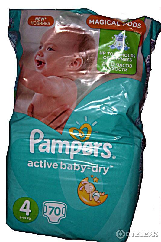 Подгузники Pampers Active Baby-Dry фото