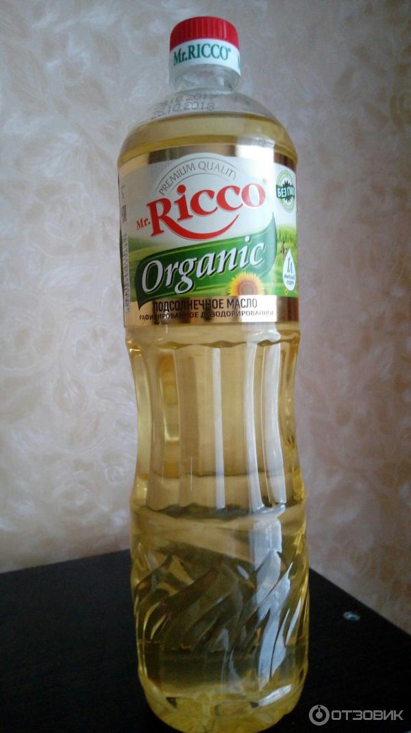 Подсолнечное масло Mr. Ricco Premium Quality фото