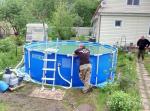 Каркасный бассейн INTEX Metal Frame Pool фото