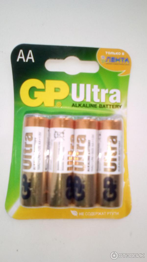 Пальчиковые батарейки CP Ultra alkaline battery фото