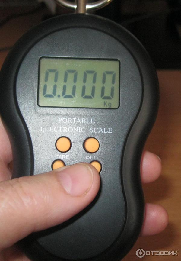 Весы электронные WeiHeng Portable Electronic Scale фото