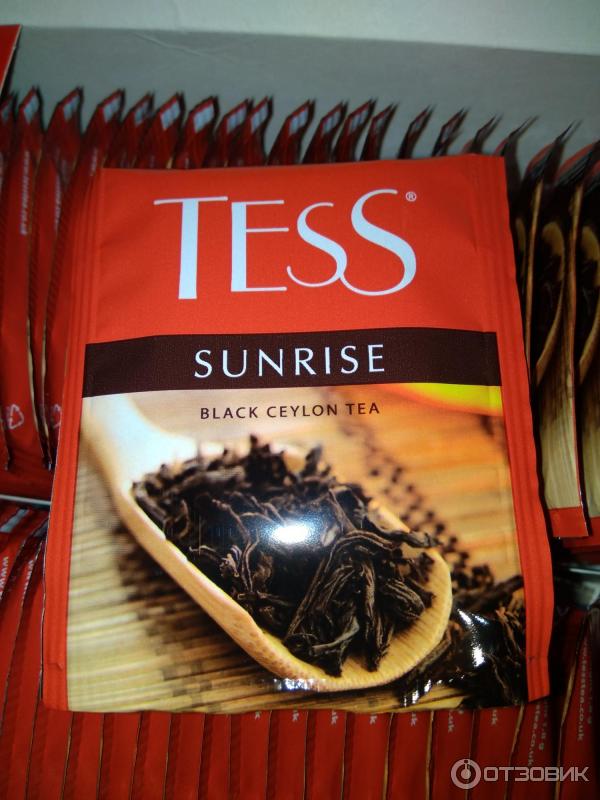 Чай Tess Sunrise в пакетиках фото