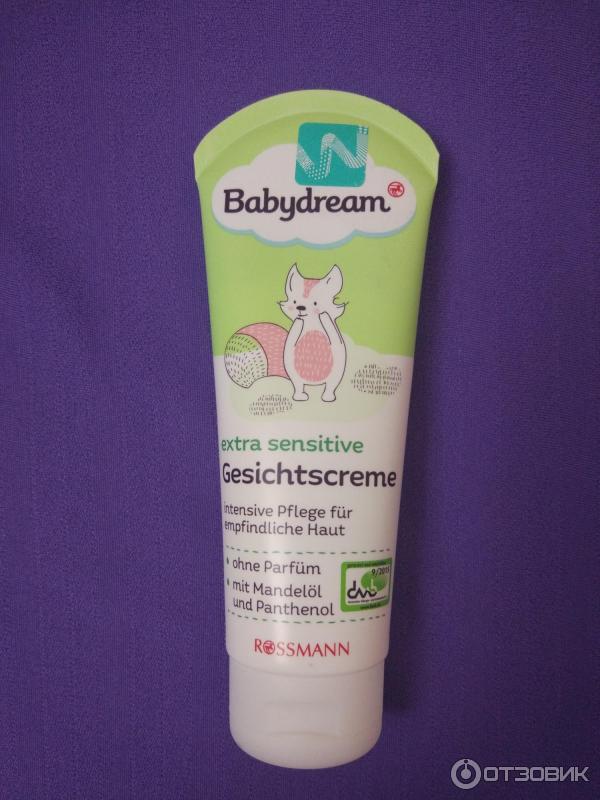 Детский крем Rossmann Babydream Ultra Sensitive фото