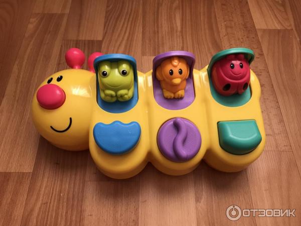 Развивающая игрушка Fisher Price Обучающая гусеница фото