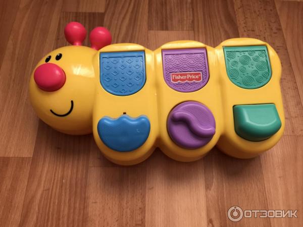 Развивающая игрушка Fisher Price Обучающая гусеница фото