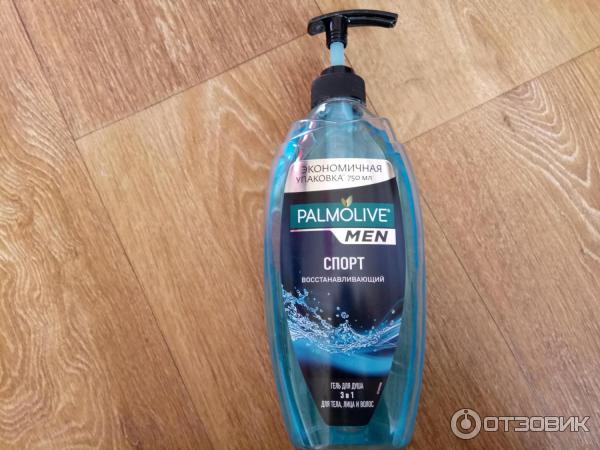 Гель и шампунь для душа Palmolive Men 2 в 1 Спорт восстанавливающий фото