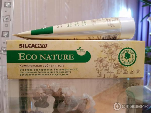 Зубная паста Silka med Eco Nature фото