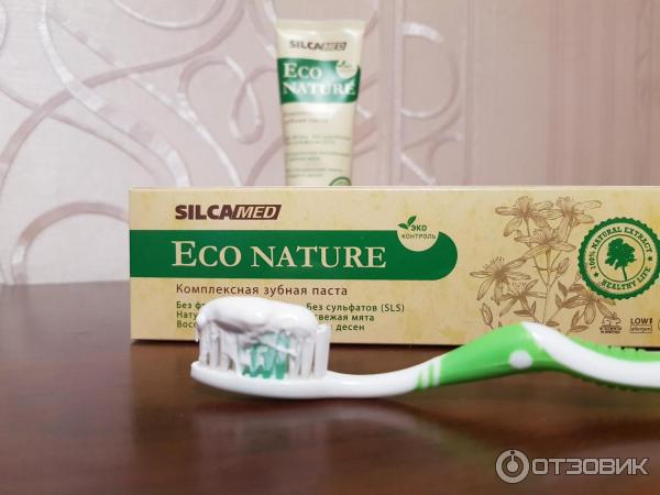 Зубная паста Silka med Eco Nature фото